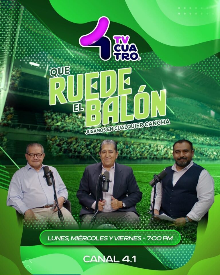 Que ruede el balón: la pasión del fútbol en TVCUATRO