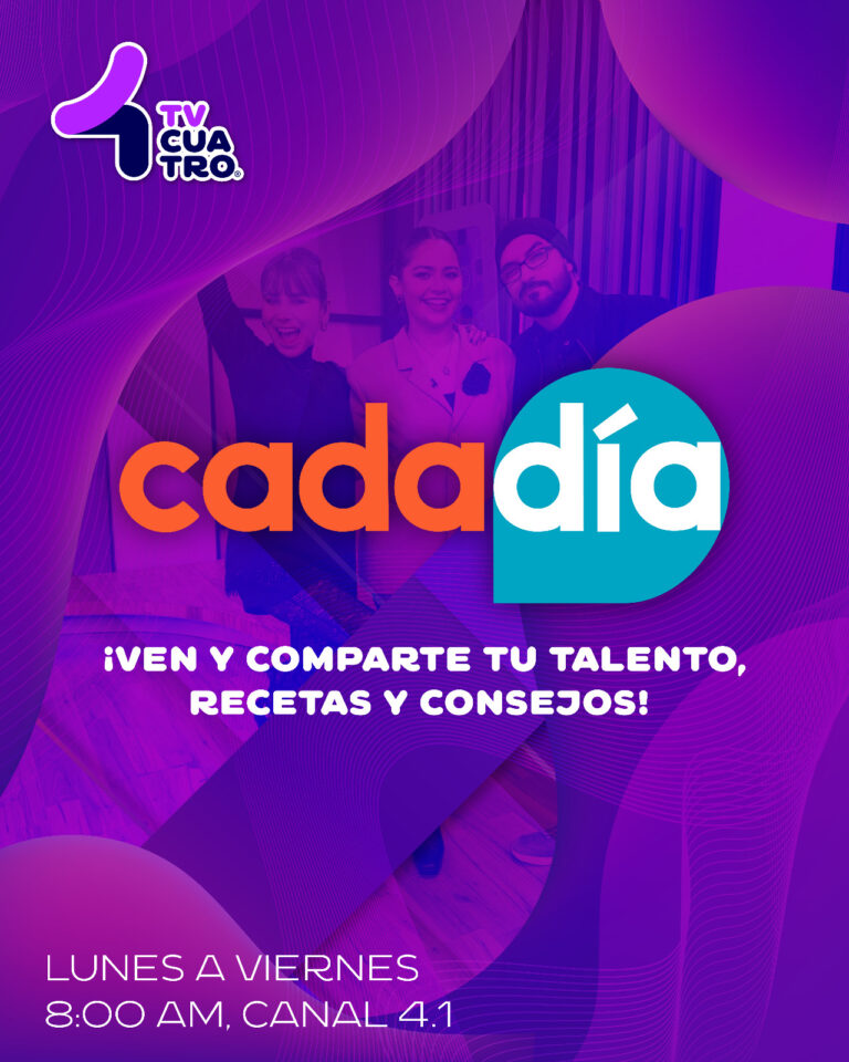 CADA DÍA | Lunes a viernes, canal 4.1