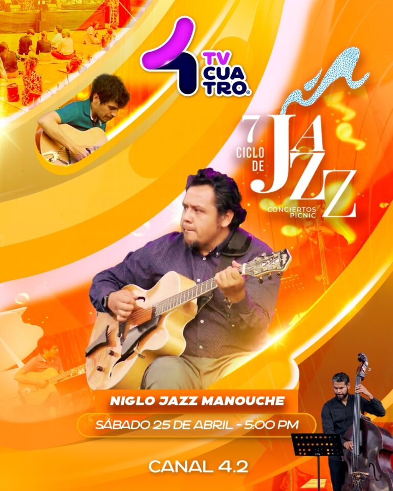 7° CICLO DE JAZZ: NIGLO Jazz Manouche | Sábado 25 de abril, canal 4.2