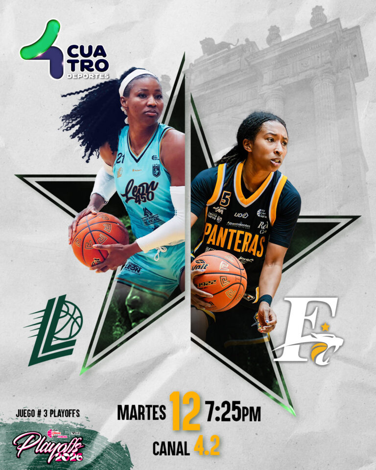ABEJAS DE LEÓN FEMENIL VS. PANTERAS AGUASCALIENTES FEMENIL | Martes 12 de mayo, canal 4.2