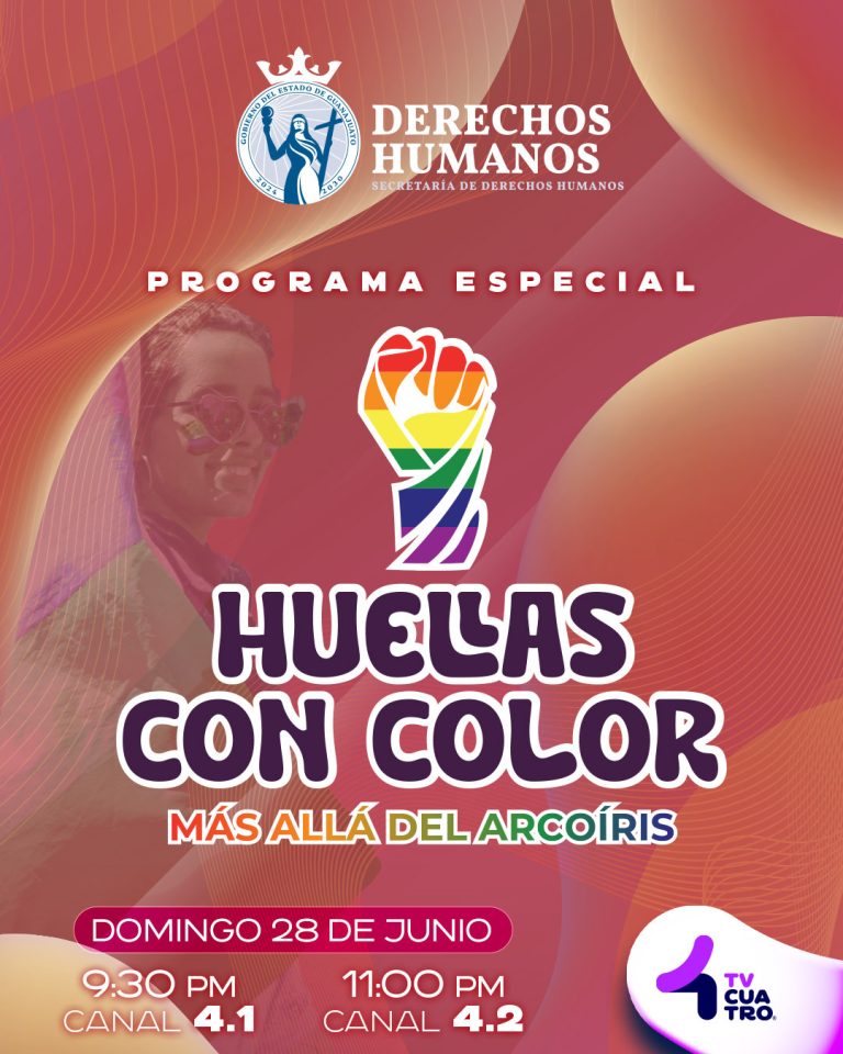HUELLAS CON COLOR: MÁS ALLÁ DEL ARCOIRÍS | Domingo 28 de junio, canal 4.1 y 4.2