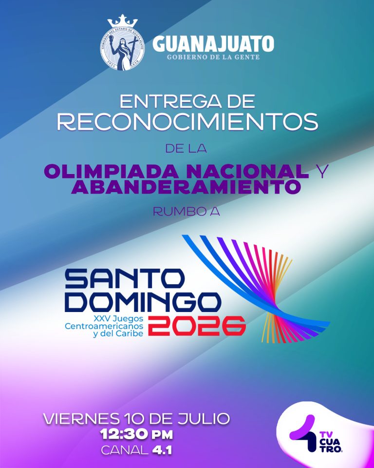 RECONOCIMIENTO OLIMPIADA NACIONAL Y ABANDERAMIENTO CENTROAMERICANOS 2026 | Viernes 10 de julio, canal 4.1