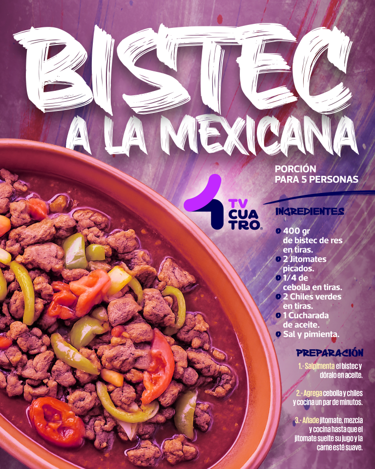 BISTEC A LA MEXICANA