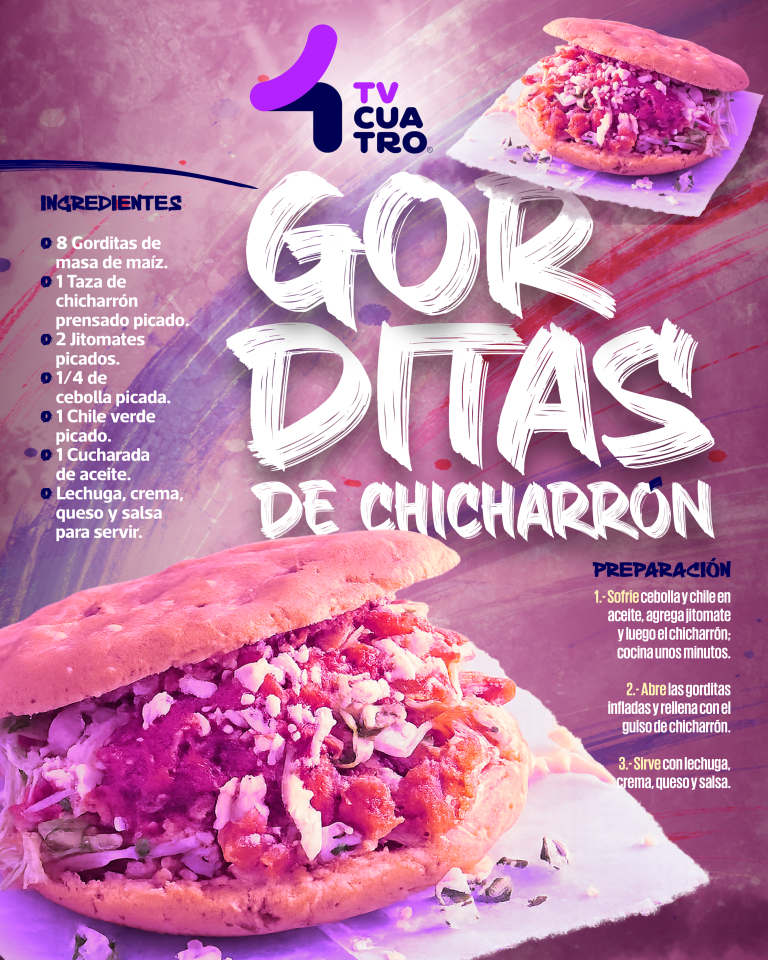 GORDITAS DE CHICHARRÓN