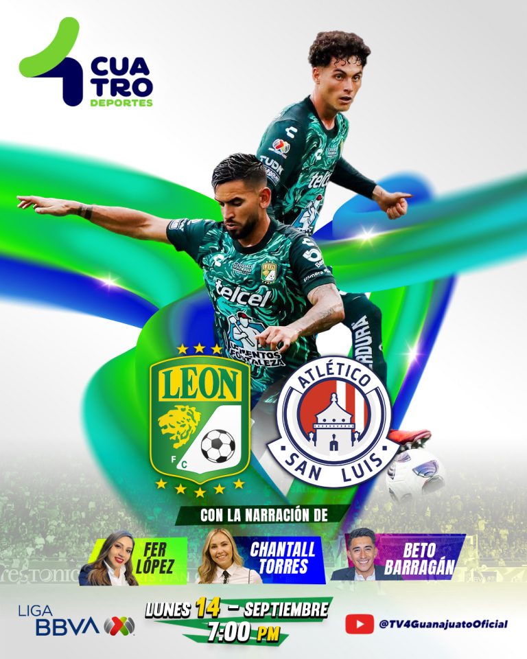 CLUB LEÓN VS. ATLÉTICO SAN LUIS | Lunes 14 de septiembre, YouTube