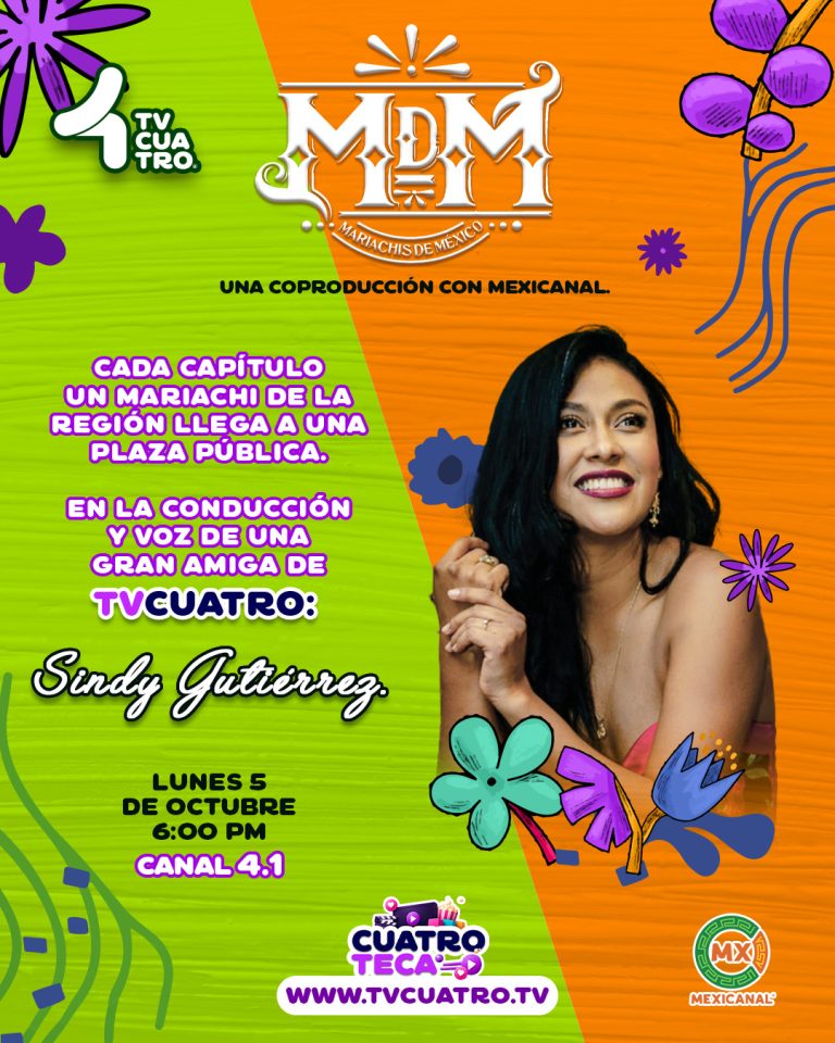 MDM: MARIACHIS DE MÉXICO | Lunes 5 de octubre, canal 4.1