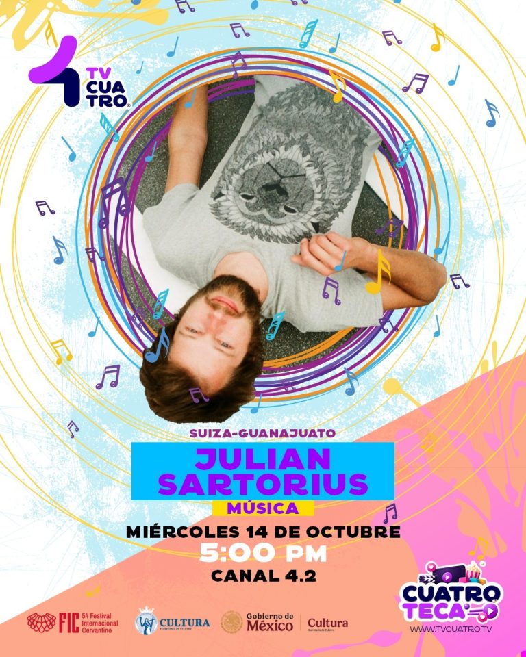 54 FESTIVAL INTERNACIONAL CERVANTINO: JULIAN SARTORIUS | Miércoles 14 de octubre, canal 4.2