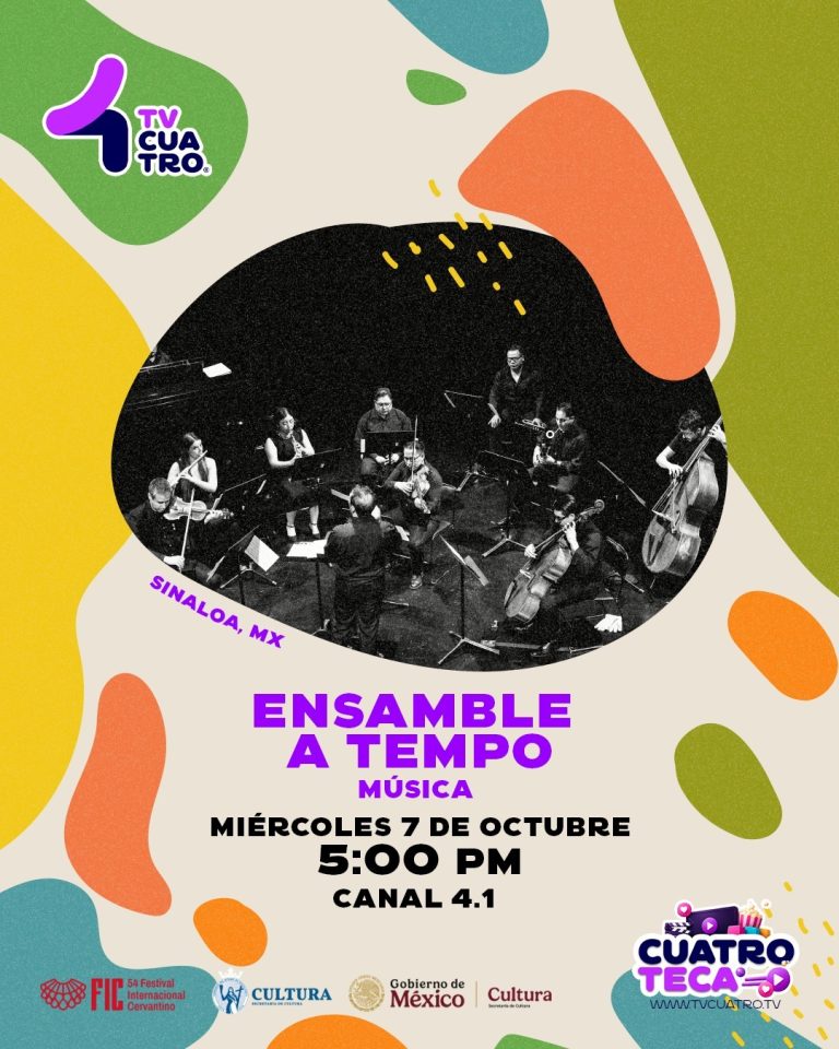 54 FESTIVAL INTERNACIONAL CERVANTINO: ENSAMBLE A TEMPO | Miércoles 7 de octubre, canal 4.1