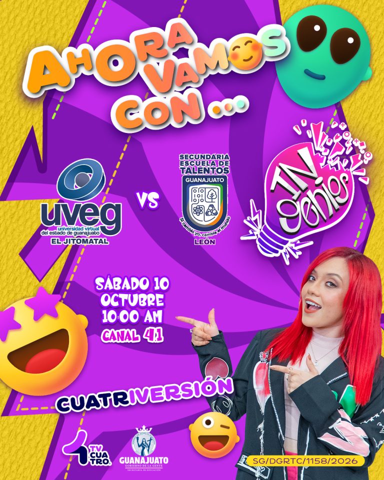 INGENIOS: UVEG EL JITOMATAL VS. SECUNDARIA ESCUELA DE TALENTOS LEÓN | Sábado 10 de octubre, canal 4.1
