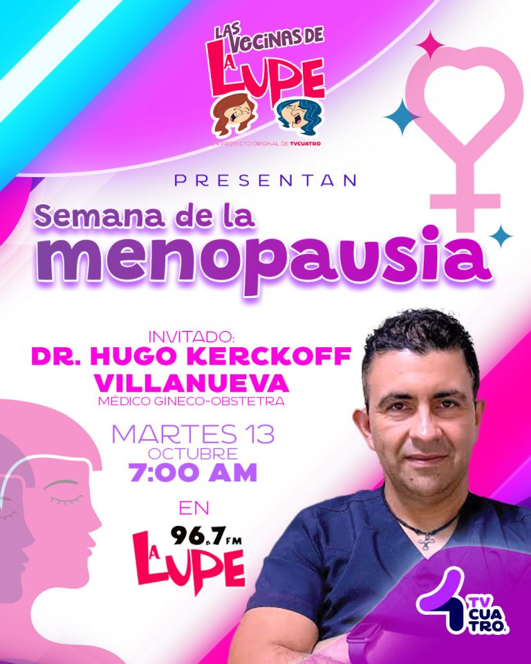 LAS VECINAS DE LA LUPE: SEMANA DE LA MENOPAUSIA | Martes 13 de octubre, La Lupe 96.7 FM