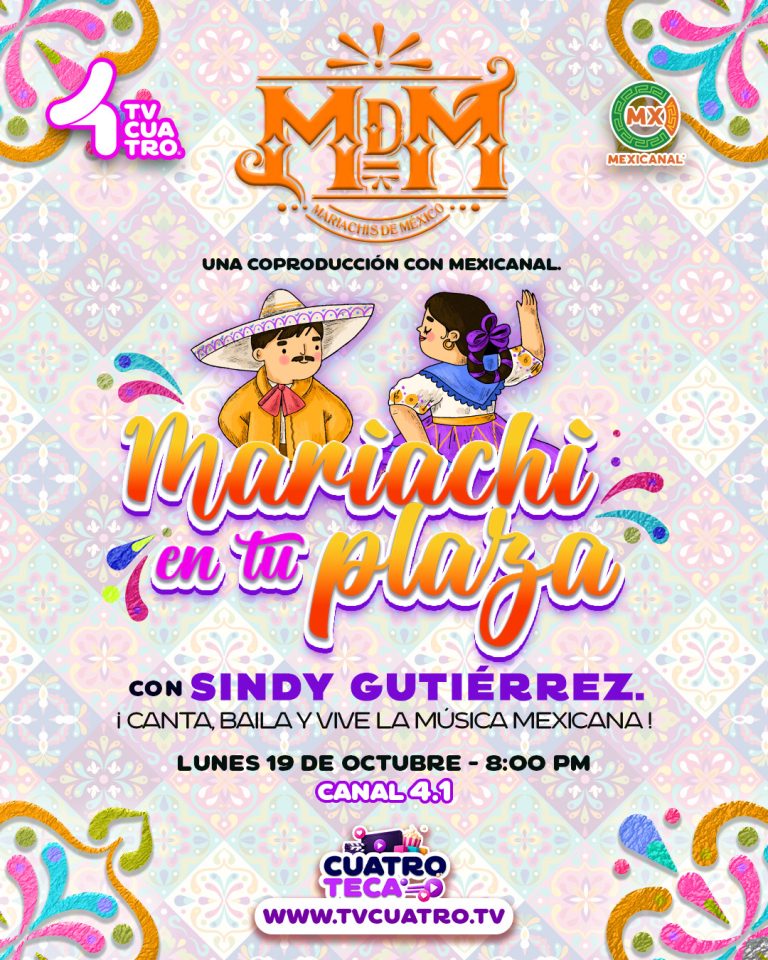 MDM: MARIACHIS DE MÉXICO | Lunes 19 de octubre, canal 4.1
